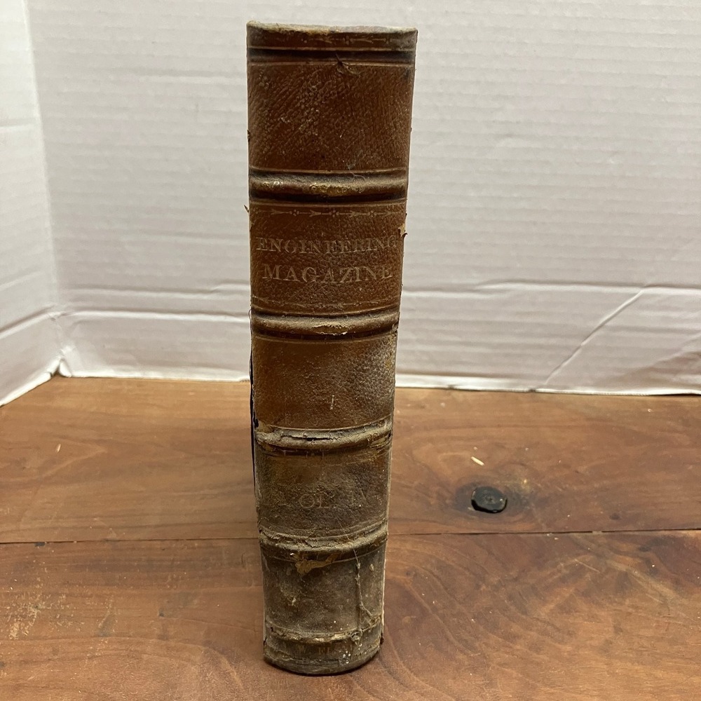 Engineering Magazine Vol IV 1902-1903 Industrial Technology Journal Periodical